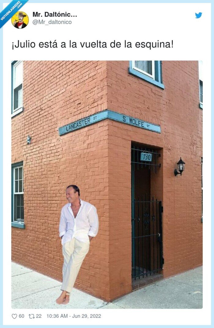 esquina,vuelta,julio iglesias