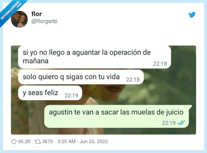muelas del juicio,sacar,operación,feliz