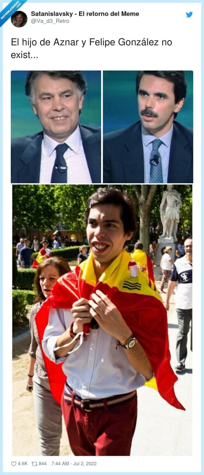 felipe gonzález,aznar,mix,hijo