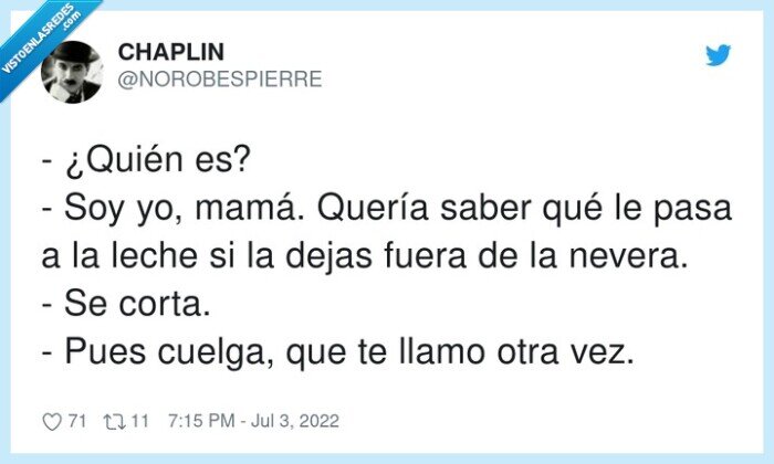 nevera,fuera,leche,cortarse