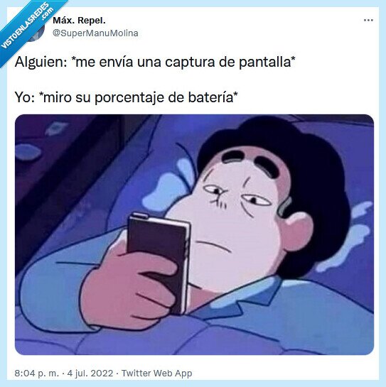 porcentaje,batería,captura,pantalla