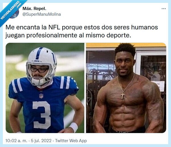 nfl,seres humanos,distintos,deporte,profesionales