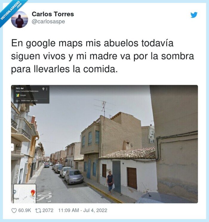 llevarles,todavía,abuelos,google street view,sombra