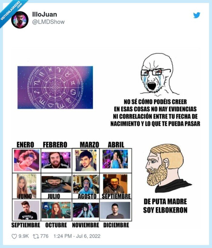 hombres,horoscopo,tablas,streamers