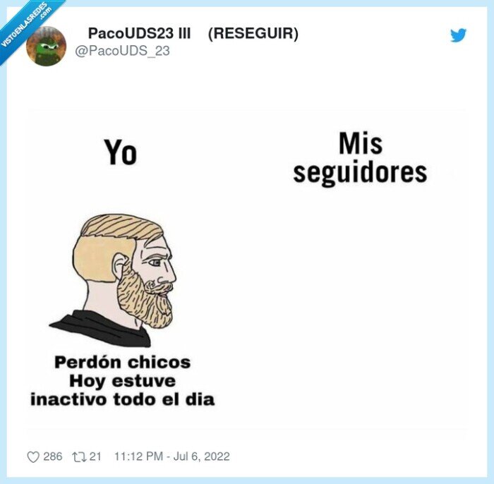 influencers,de palo,inactivo