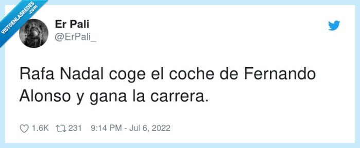 carrera,fernando alonso,rafa nadal,coche