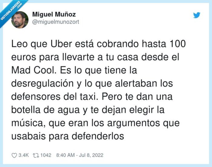 desregulación,uber,precio,caro,timo,madcool