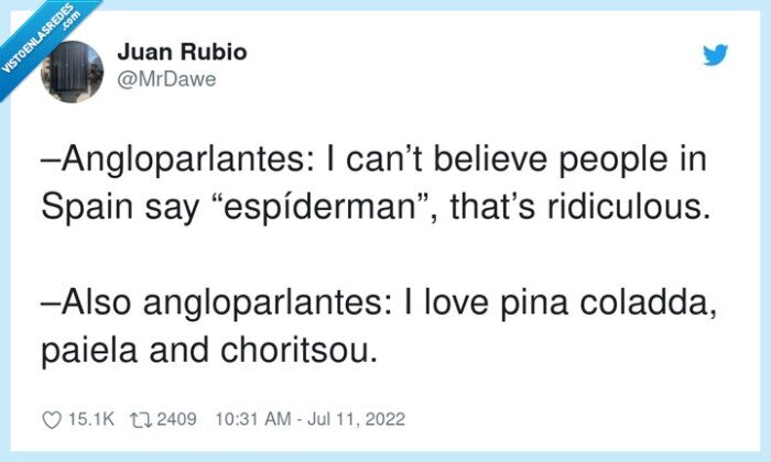 espíderman,angloparlantes,ridiculous,choritsou