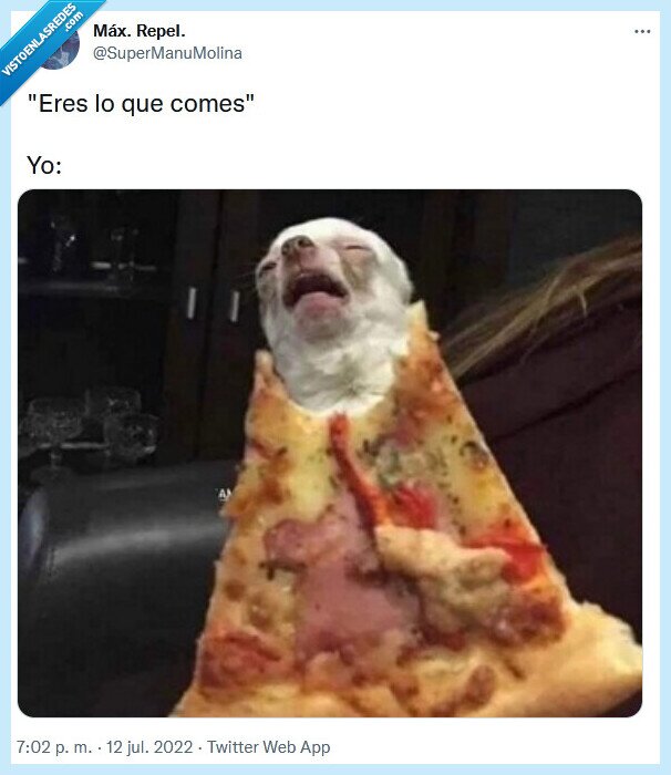 ser,comer,pizza
