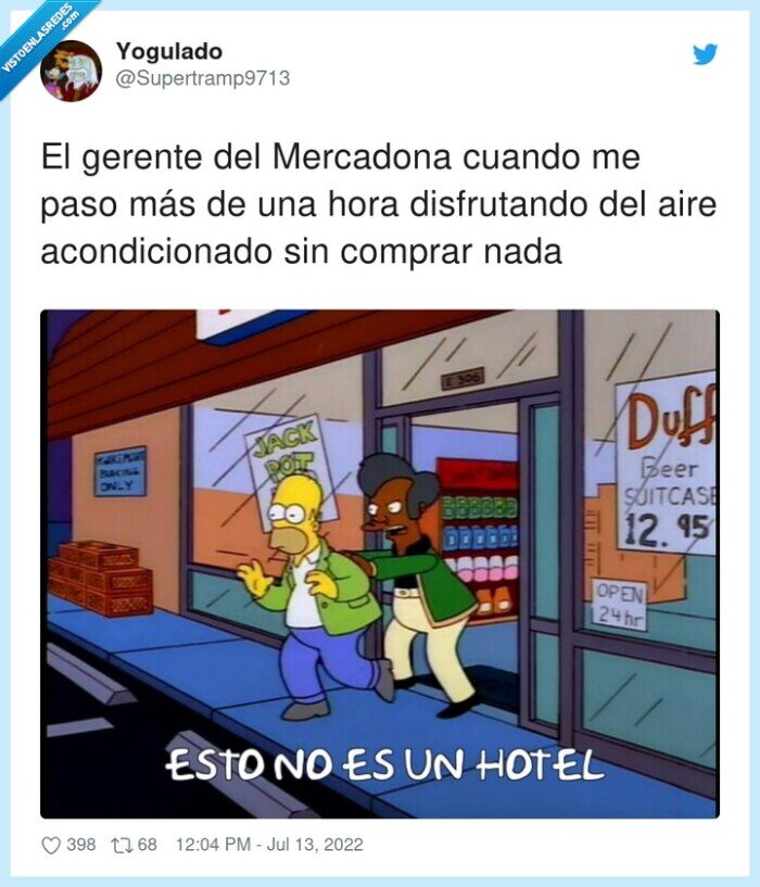 aire acondicionado,disfrutar,mercadona,gerente,comprar