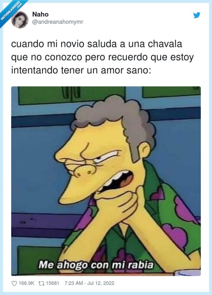 recuerdo,chavala,novio,veneno,moe,saludar