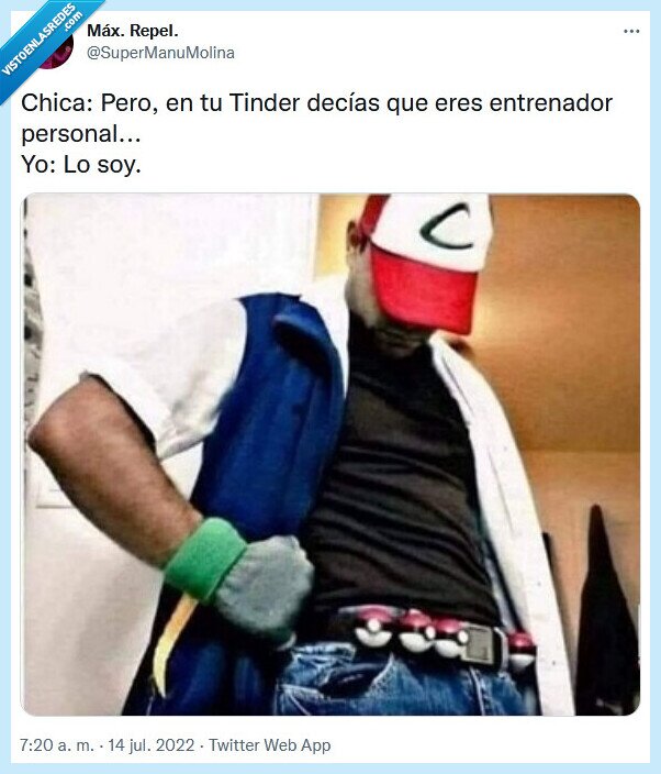 entrenador,pokémon,personal,tinder,bio