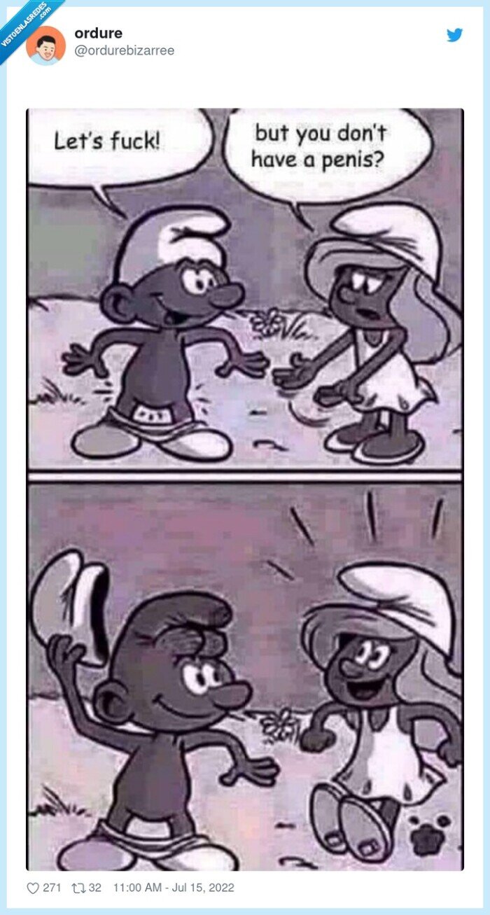 pitufos,partes,pitufina