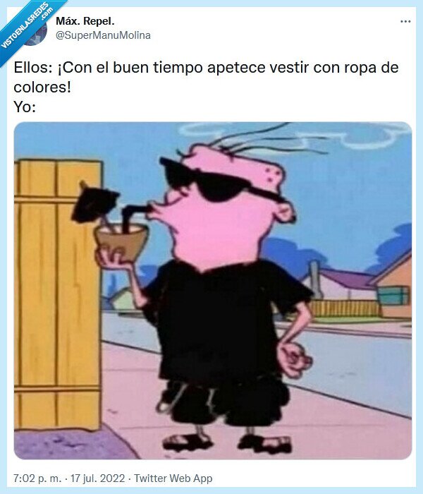 colores,ropa,buen tiempo,negro