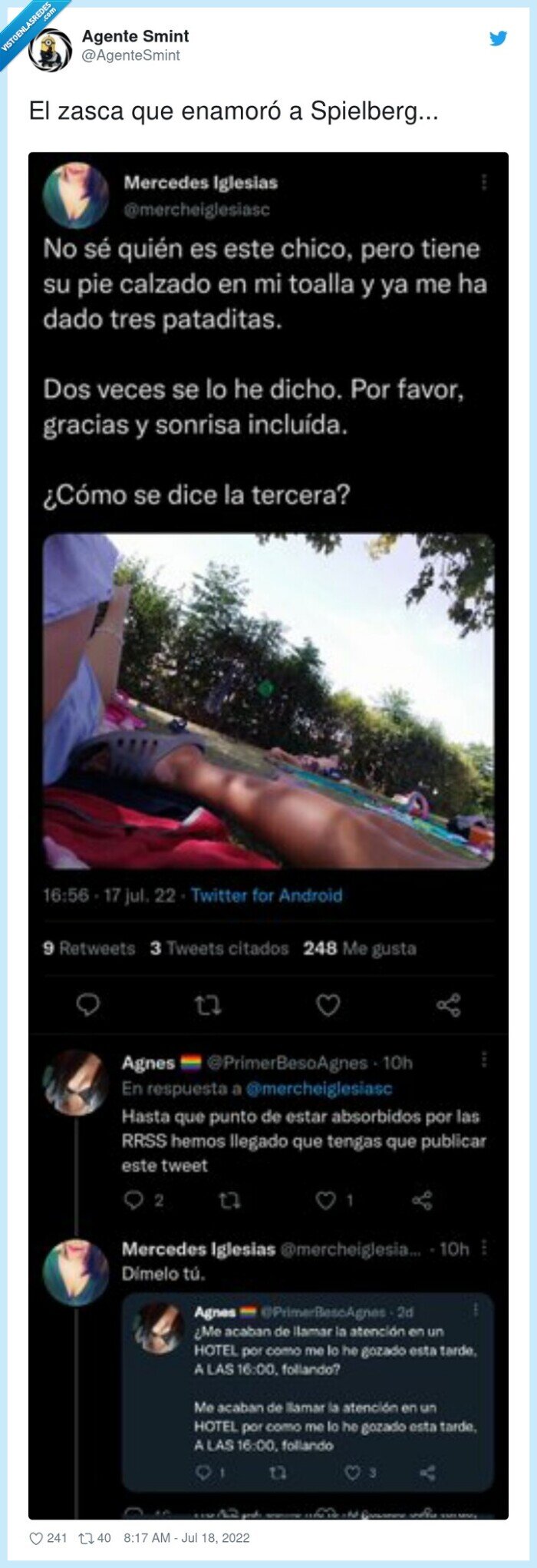 spielberg,hotel,gemidos,toalla,attention