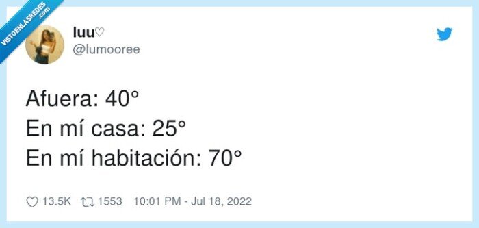 habitación,afuera,40°,casa,25°,70°,calor