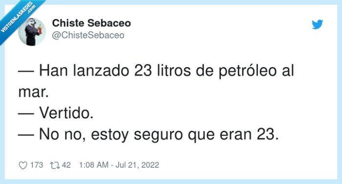 petróleo,lanzado,vertido,litros,seguro
