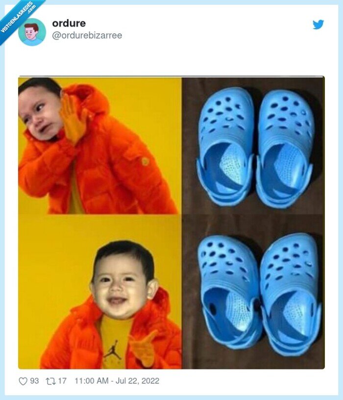 crocs,al revés,niños,drake