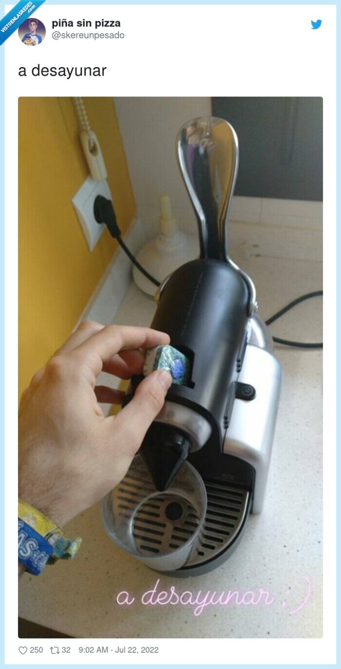 desayunar,pastilla lavavajillas