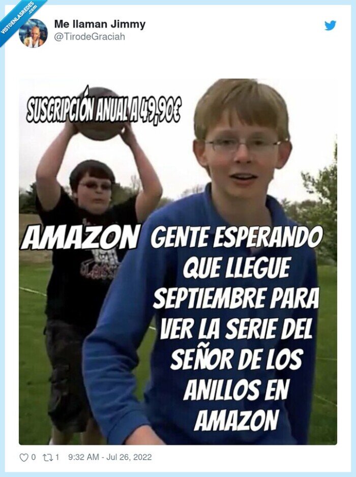 amazon,señor de los anillos,precio,subida