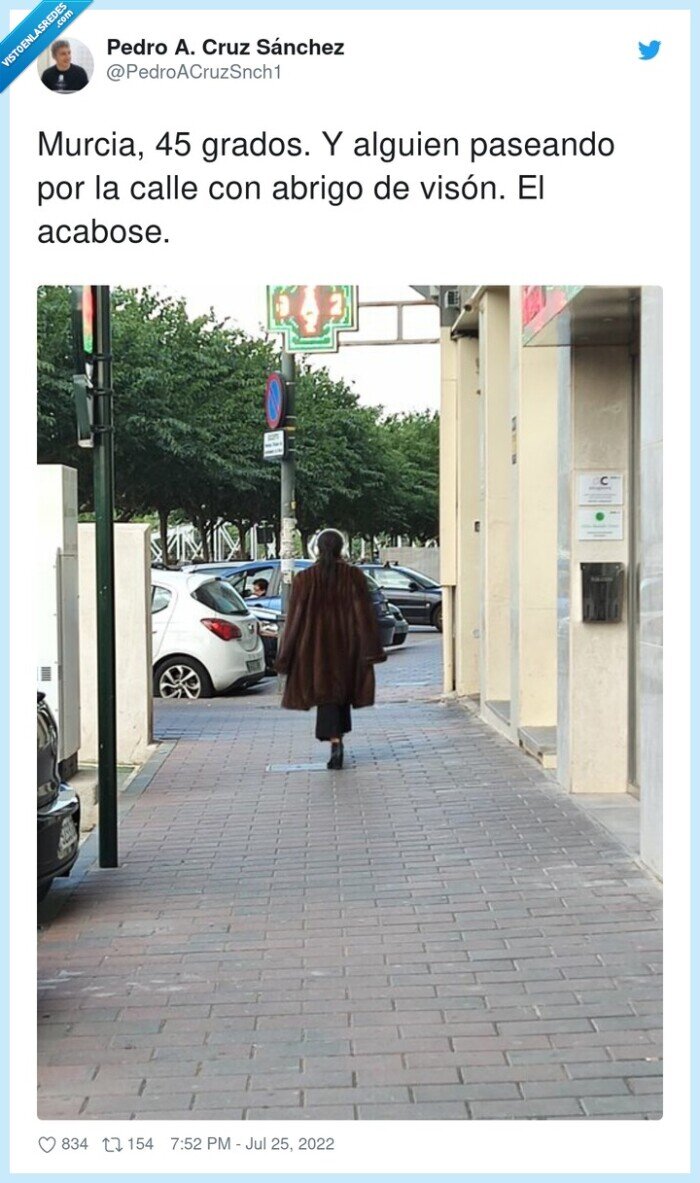 mujer,murcia,calor,grados,abrigo