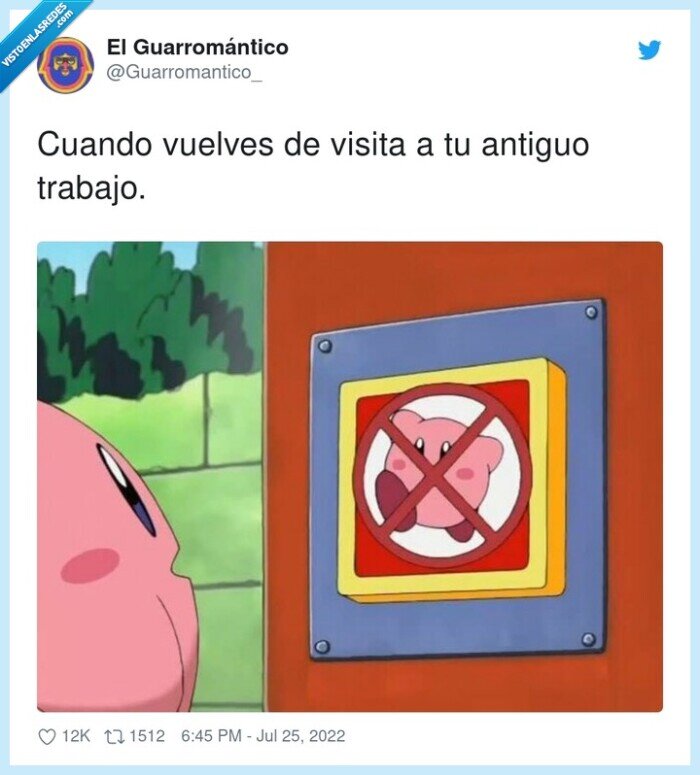 kirby,antiguo,trabajo,visita