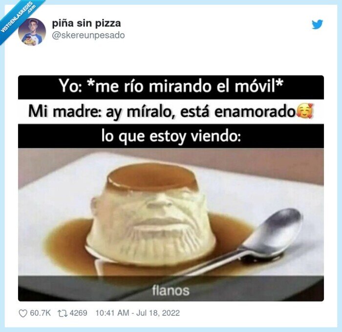 flan,thanos,madre,móvil