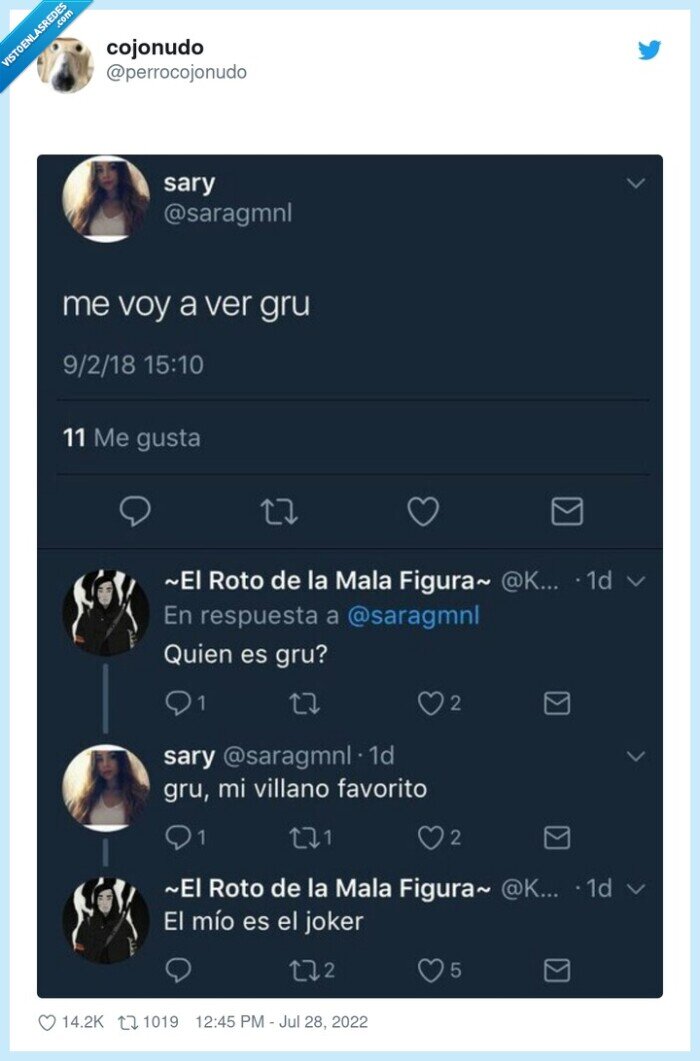 conversaciones,villanos,gru