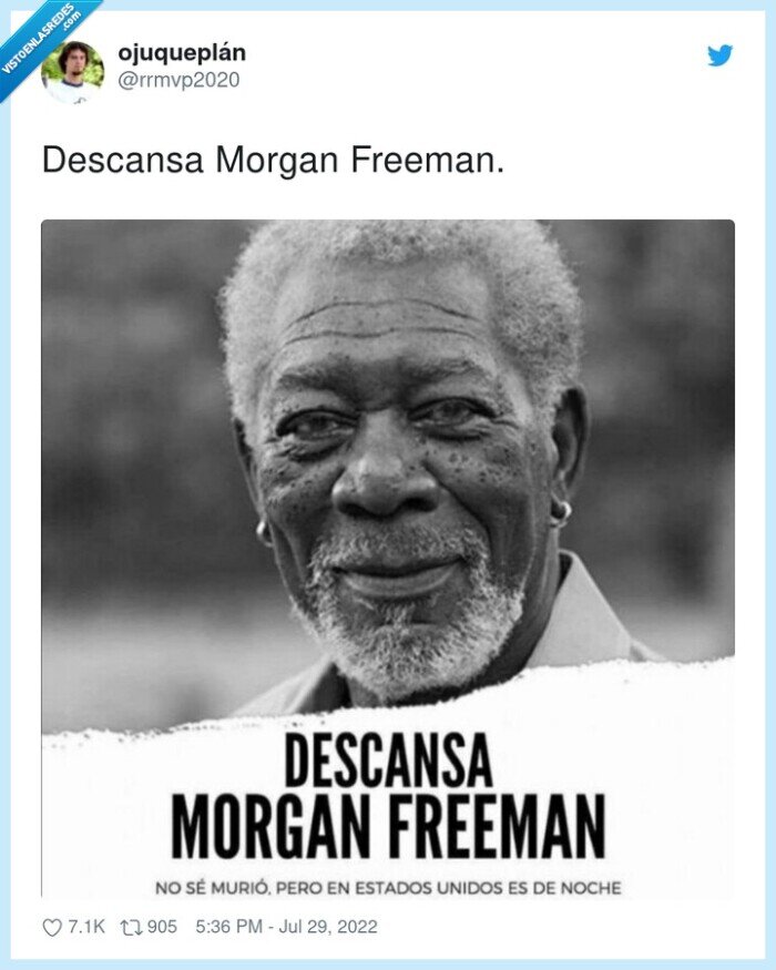 descansar,morgan freeman