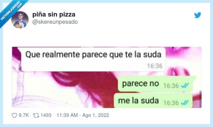 suda,conversación,whatsapp,sinceridad