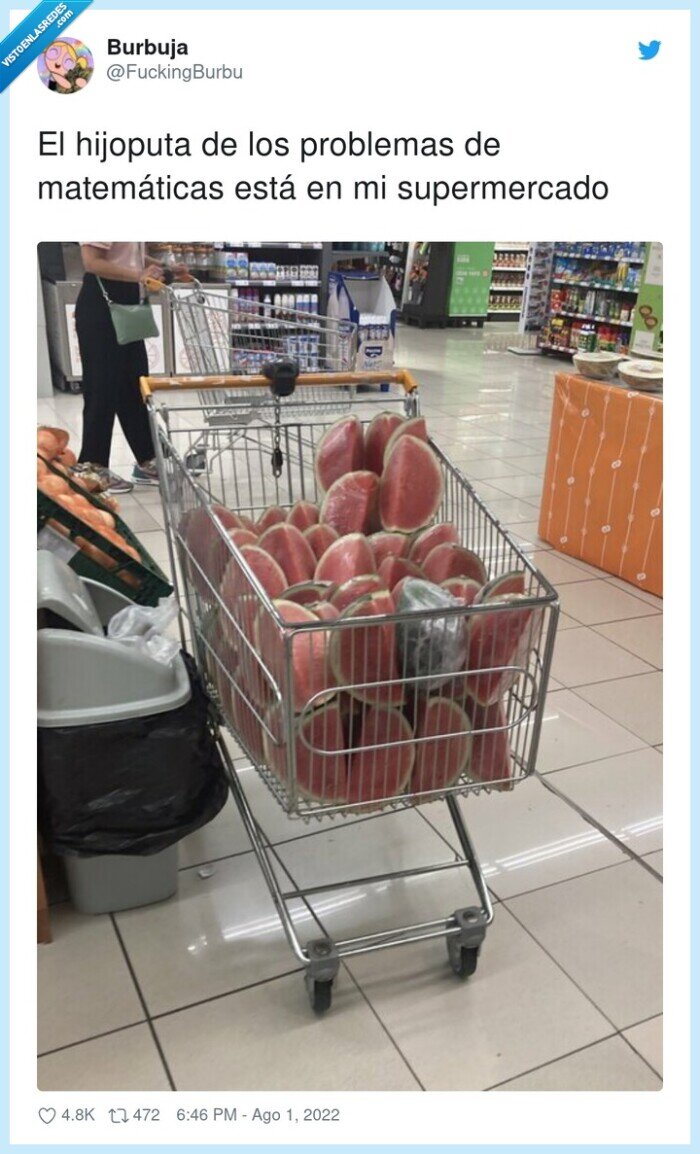 matemáticas,supermercado,problemas,sandías.