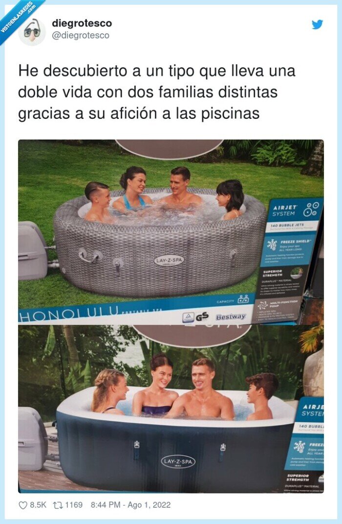 descubierto,distintas amilias,afición,piscinas,infiel