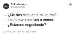 Enlace a Toda negociación tiene un inicio, por @EvilLebowski