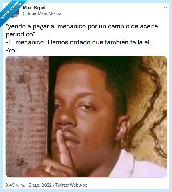 mecánico,cambio,aceite,notar,problema