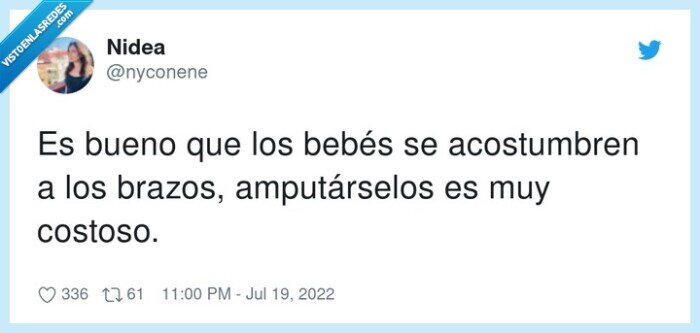acostumbren,brazos,costoso,beb&eacute;s