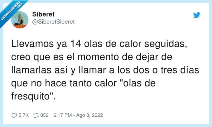 fresquito,ola de calor