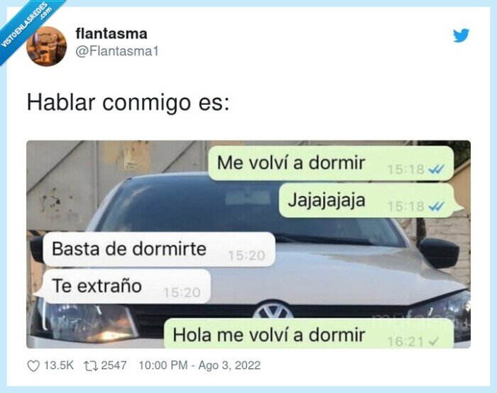 conmigo,hablar,dormir