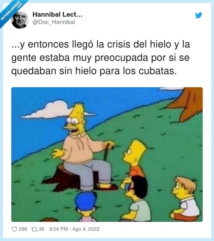 preocupada,cubatas,hielo,crisis