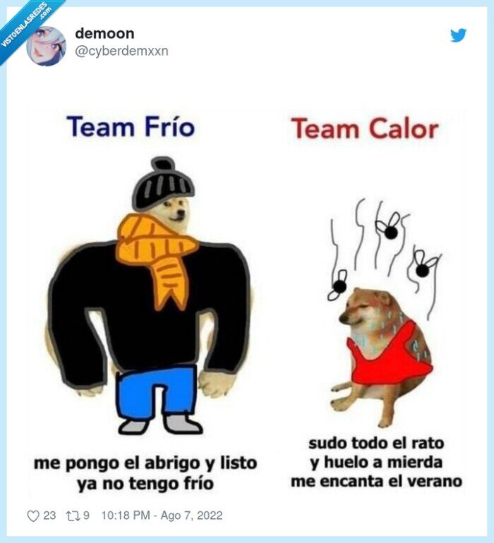 doge,cheems,frio,calor