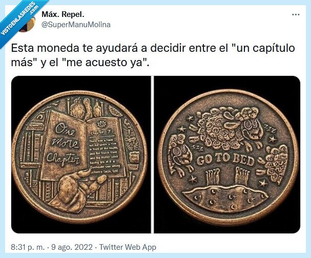 capítulo,dormir,moneda