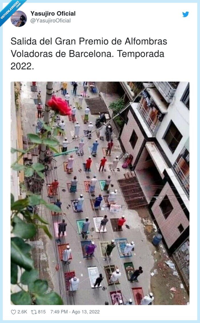 alfombras,voladoras,barcelona,temporada,salida,premio