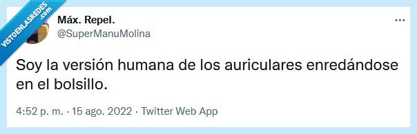 auriculares,versión,humana,bolsillo,enredarse