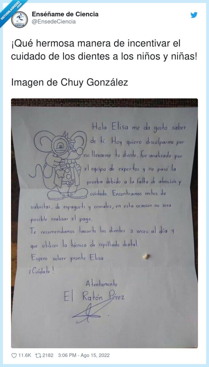 incentivar,diente,ratoncito pérez,cuidado,dientes