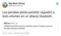 Enlace a Un ser humano tampoco, por @BadMoonRiding