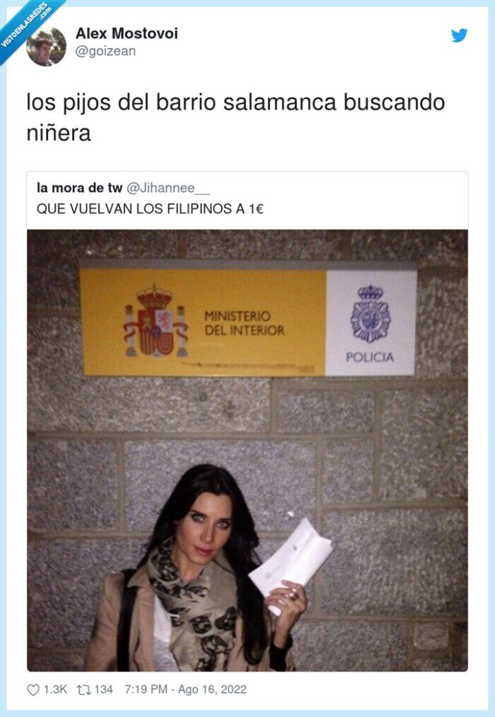 salamanca,filpinos,niñera,barrio,pijos