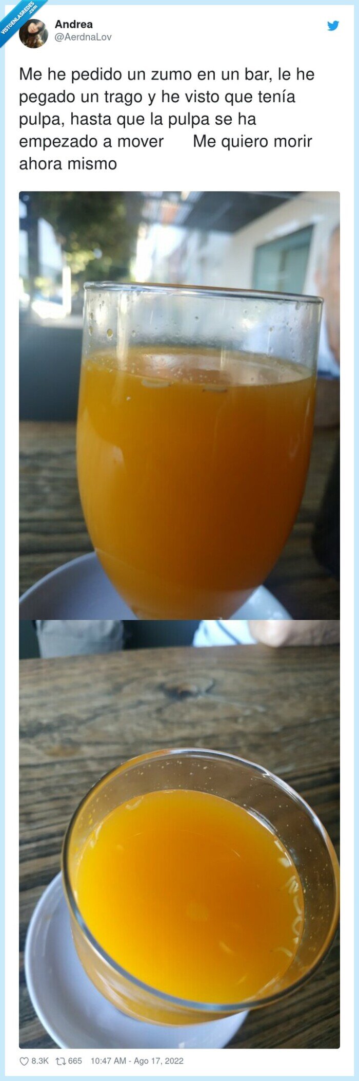 zulo de naranja,gusanos,asqueroso