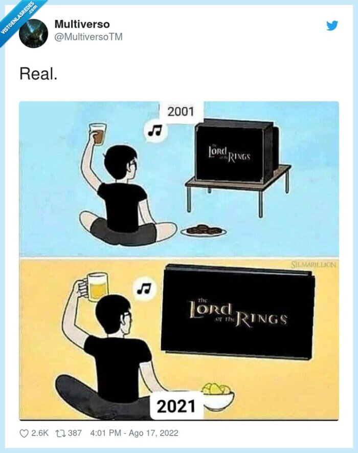 señor de los anillos,acompañar,galletas,cerveza