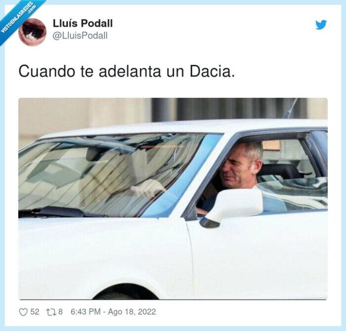 adelantar,triste,dacia