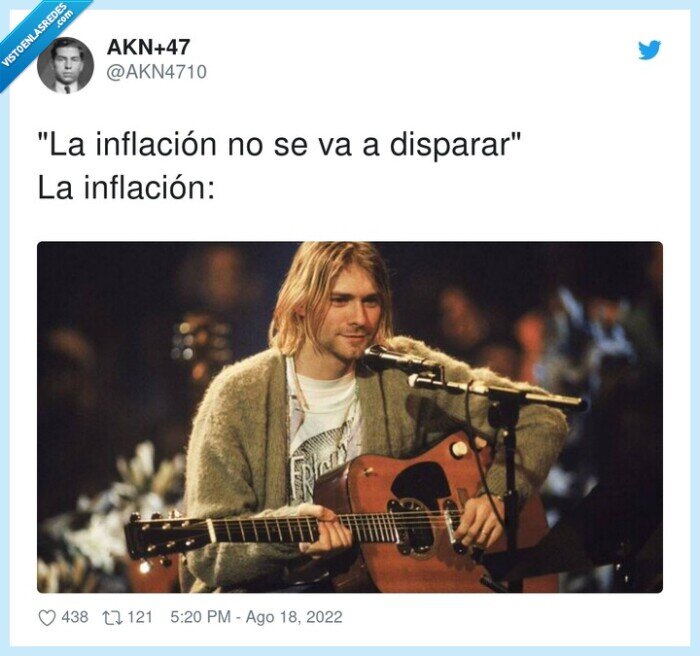 inflación,disparar,kurt cobain