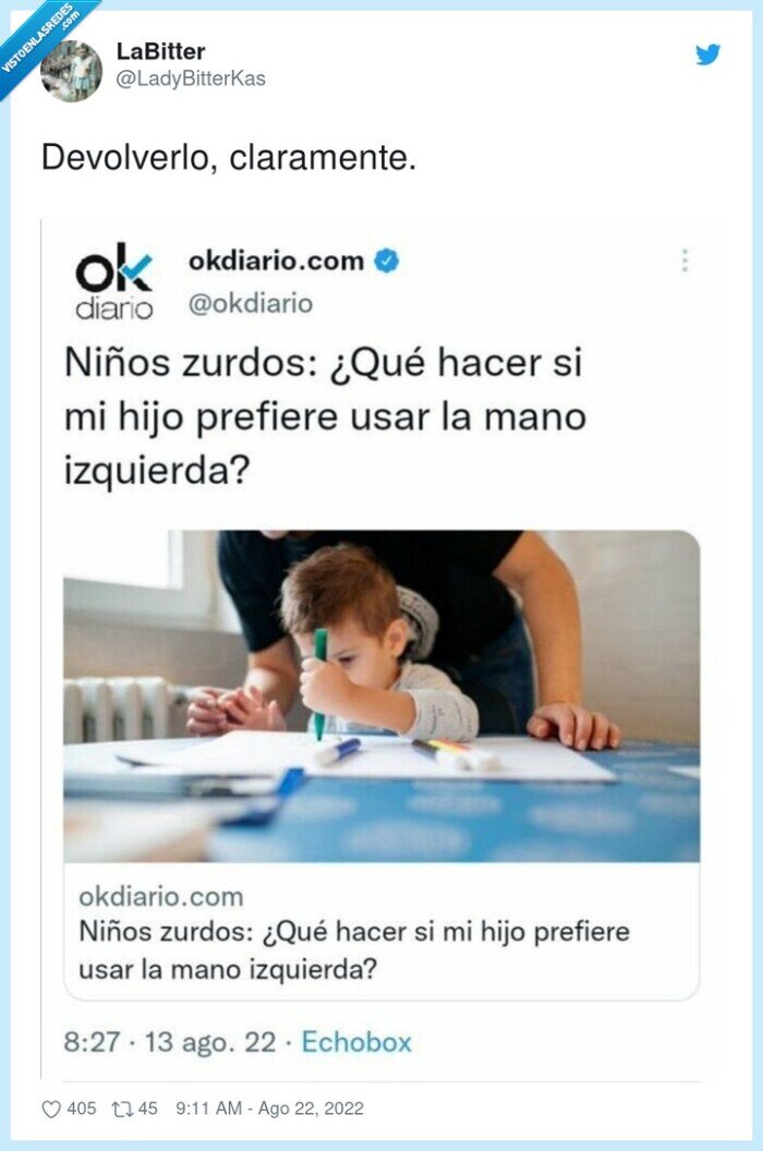 devolverlo,claramente,zurdo,hijo